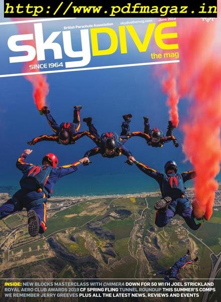 Skydive – June 2019 Cover