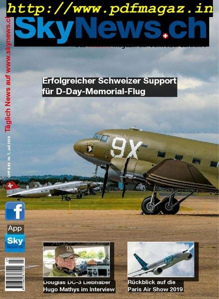 SkyNews.ch – Juli 2019 Cover