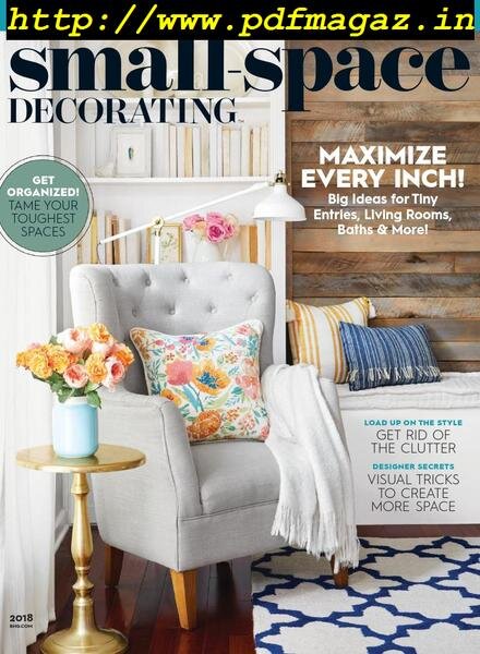 Small Space Decorating – January 2018 Cover