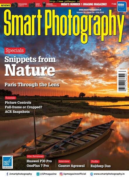 Smart Photography – August 2019 Cover