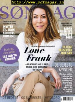 Sondag – 08 juni 2019