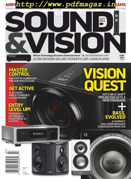 Sound & Vision – June 2019 Cover