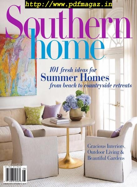 Southern Home – July-August 2019 Cover
