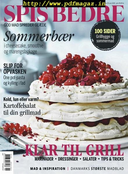 Spis Bedre – juni 2019 Cover