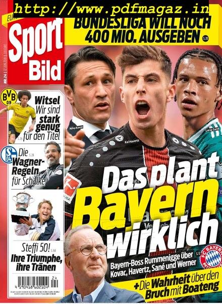 Sport Bild – 12 Juni 2019 Cover