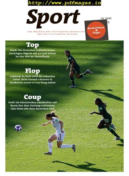 Sport Magazin – 23 Juni 2019 Cover