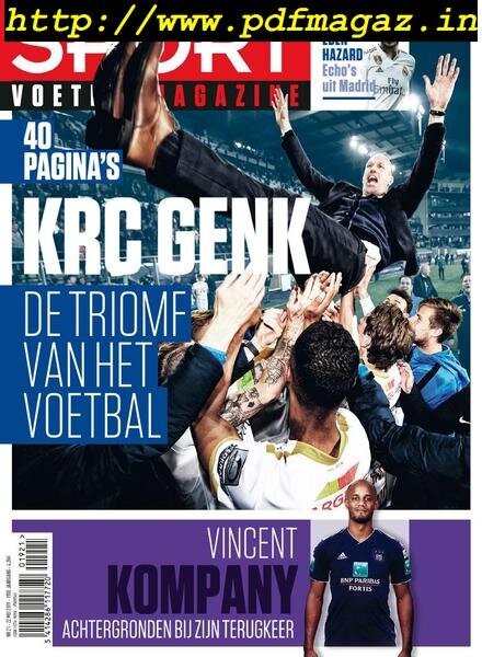 Sport Voetbal Magazine – 22 Mei 2019 Cover