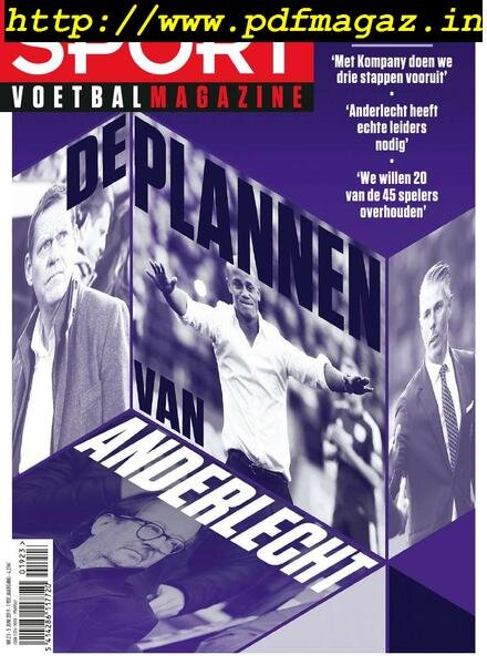 Sport Voetbal Magazine – 5 Juni 2019 Cover