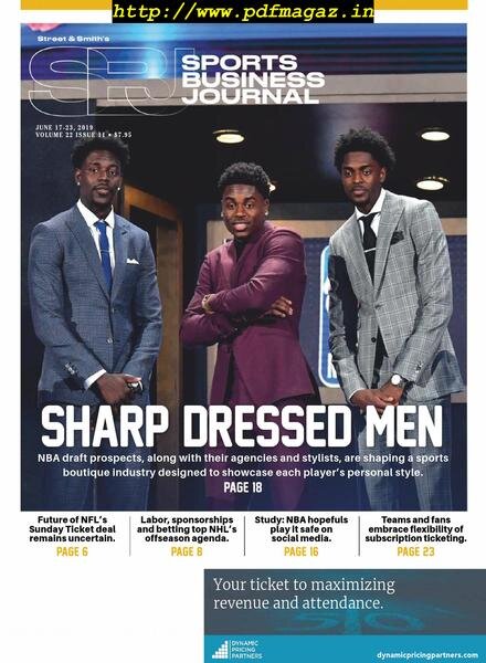 SportsBusiness Journal – 17 June 2019 Cover