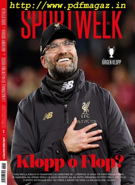 SportWeek – 01 giugno 2019 Cover