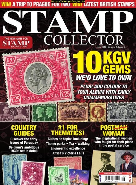Stamp Collector – June 2019 Cover