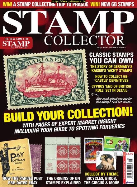 Stamp Collector – May 2019 Cover