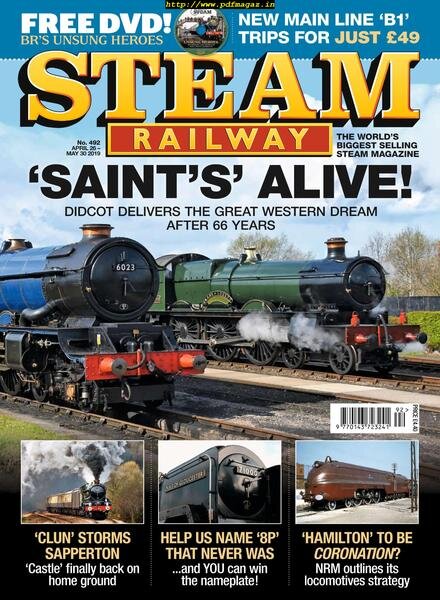 Steam Railway – 26 April 2019 Cover