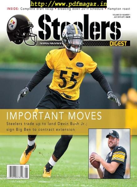 Steelers Digest – July 2019 Cover