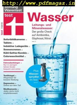 Stiftung Warentest Test – Juli 2019