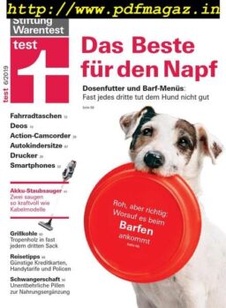 Stiftung Warentest Test – Juni 2019