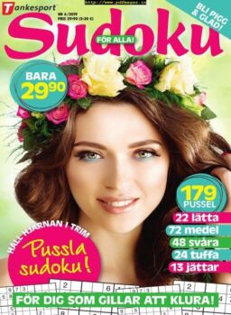 Sudoku fOr alla – 28 maj 2019