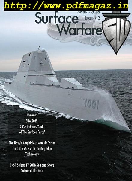 Surface Warfare – Spring 2019 Cover