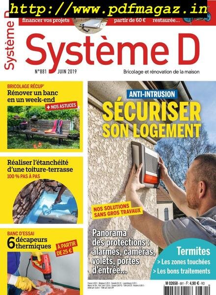 Systeme D – juin 2019 Cover