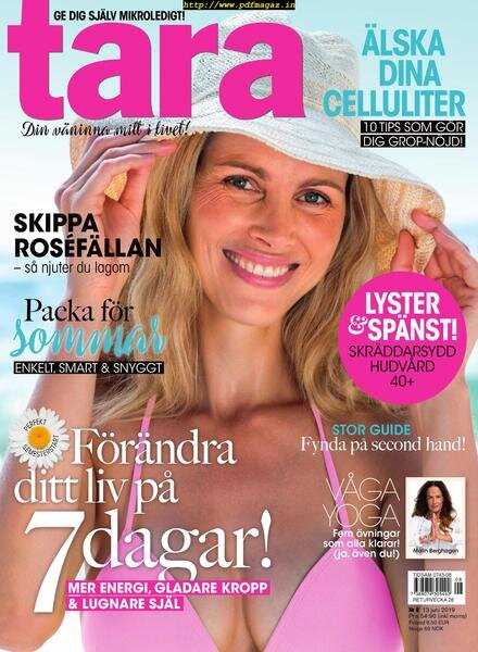 Tara – 13 juni 2019 Cover
