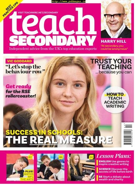 Teach Secondary – June 2019 Cover