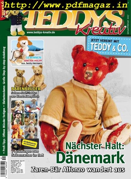 Teddys Kreativ – Februar 2017 Cover