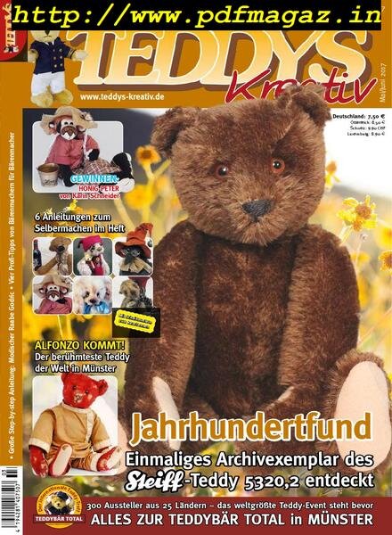 Teddys Kreativ – Mai 2017 Cover