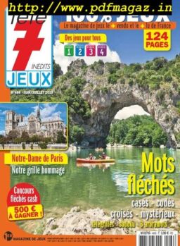 Tele 7 Jeux – juin 2019