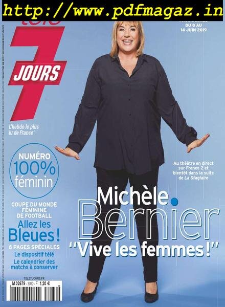 Tele 7 Jours – 08 juin 2019 Cover