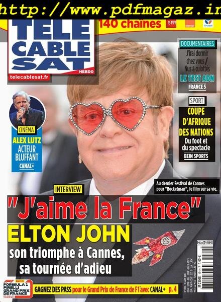 Telecable Sat Hebdo – 10 juin 2019 Cover