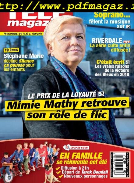 Telemagazine – 15 juin 2019 Cover