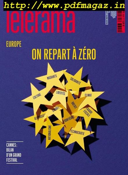Telerama Magazine – 01 juin 2019 Cover