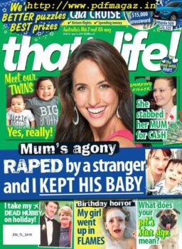 that’s life! – June 13, 2019