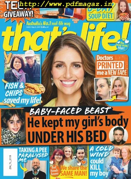 that’s life! – May 23, 2019 Cover