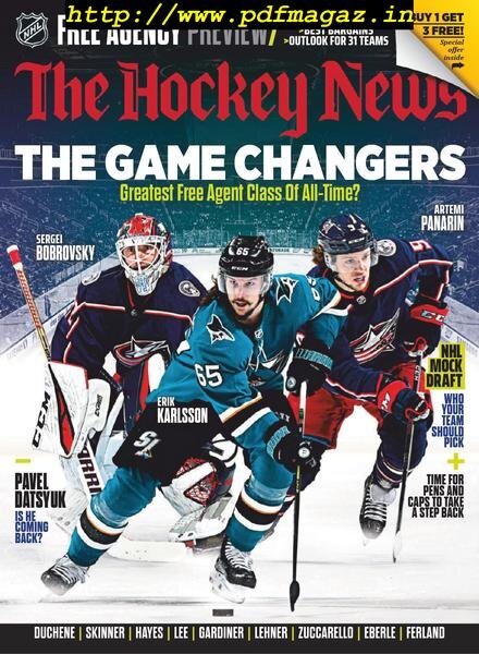 The Hockey News – July 22 2019 Cover