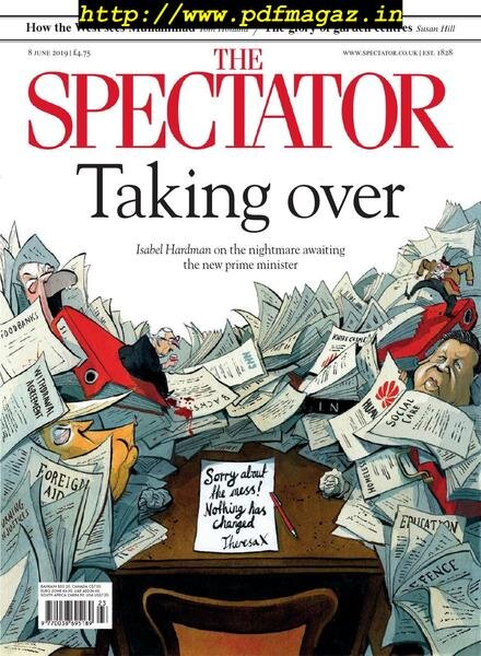 The Spectator – June 08, 2019 Cover