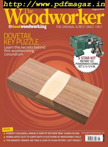 The Woodworker & Woodturner – August 2019 Cover