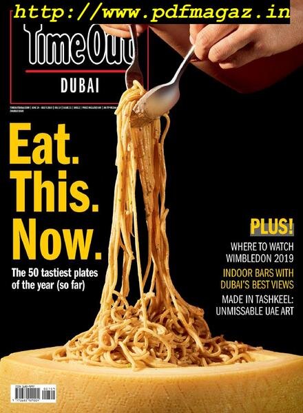 TimeOut Dubai – June 26, 2019 Cover