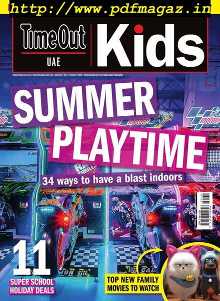 TimeOut Dubai Kids – June 2019 Cover