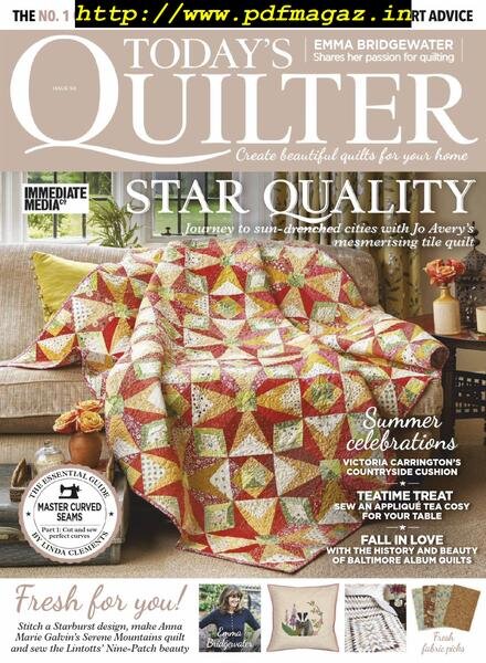 Today’s Quilter – July 2019 Cover
