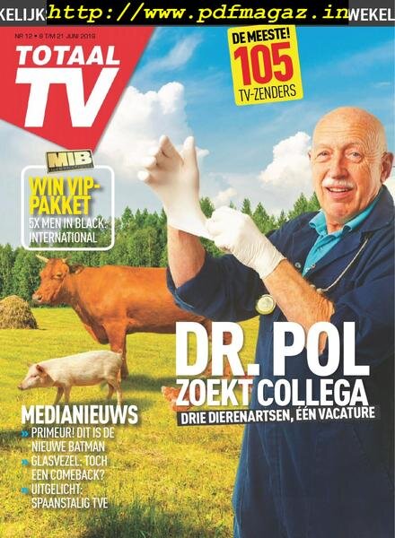 Totaal TV – 08 June 2019 Cover