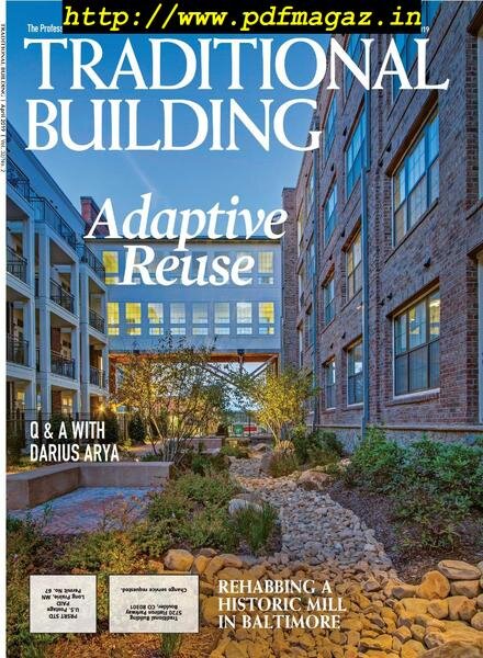 Traditional Building – March-April 2019 Cover