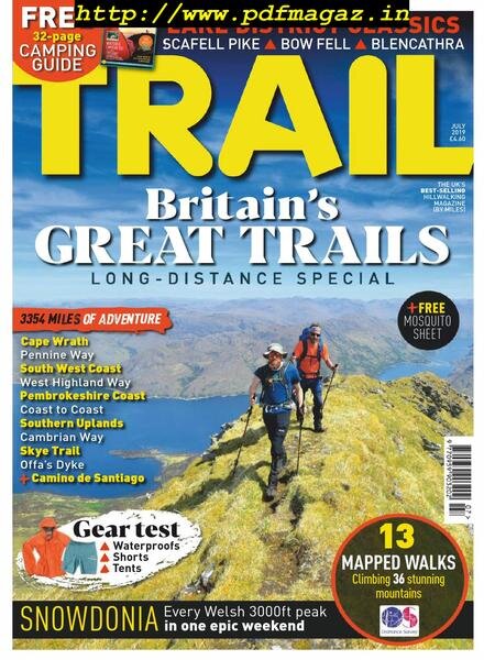 Trail UK – July 2019 Cover
