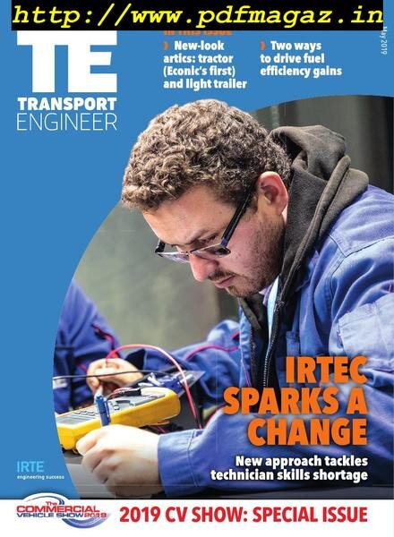 Transport Engineer – May 2019 Cover