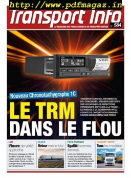 Transport Info – 31 mai 2019