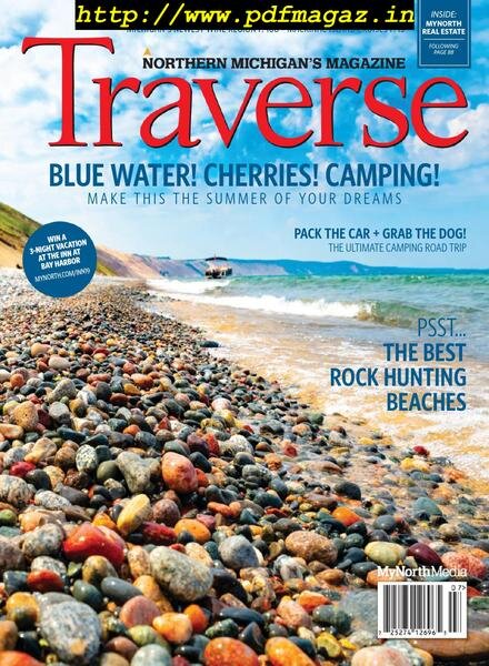 Traverse, Northern Michigan’s Magazine – July 2019 Cover