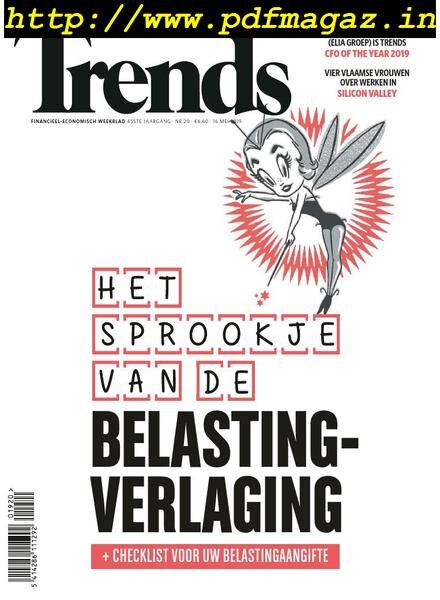 Trends Belgium – 16 Mei 2019 Cover