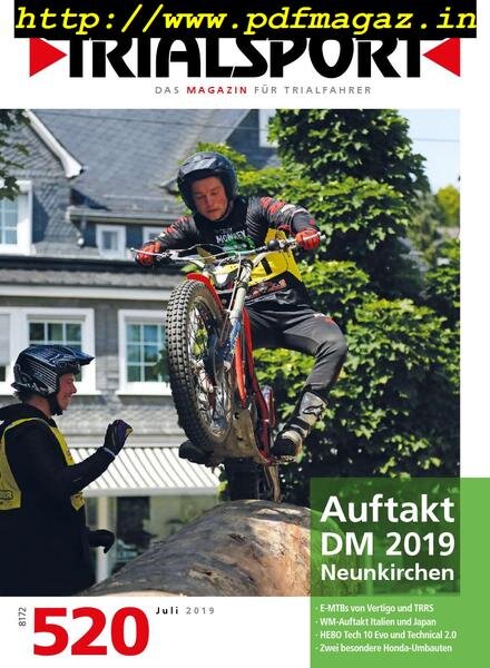 Trialsport – Juli 2019 Cover