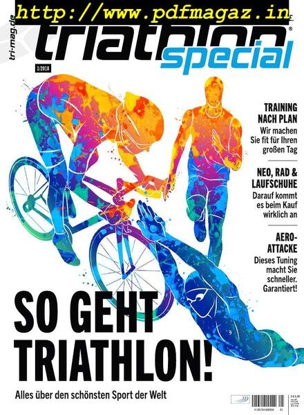 Triathlon Germany – Mai 2018 Cover