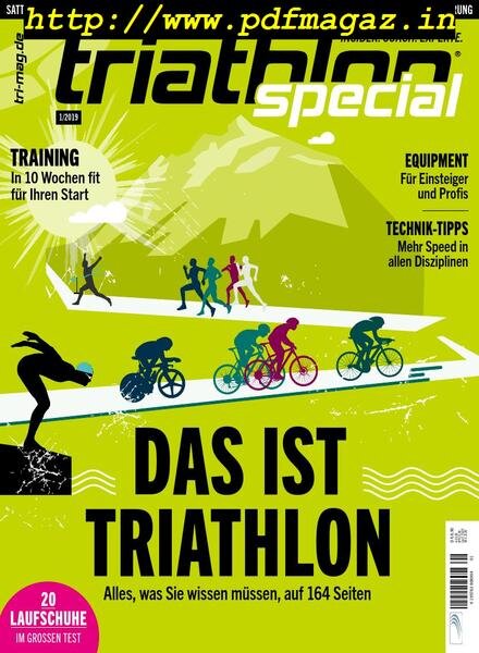 Triathlon Germany – Mai 2019 Cover